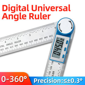 2 in 1 Digital anzeige Winkels tufe 200 mm Mehrzweck-Holz bearbeitungs lineal - Product Image 3