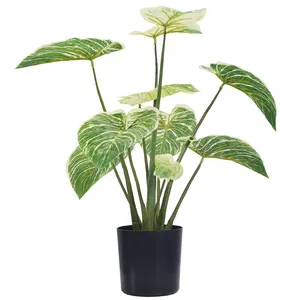 Künstliche Philodendron Birkin Topfbäume künstliche Pflanzen Bäume Philodendron Außen pflanzen Indoor Philodendron