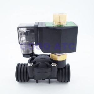 常开双向塑料电磁阀NBR/EPDM/FKM 1/<span class=keywords><strong>2</strong></span> "3/4 1英寸节流孔15/20/25毫米PP-15/20/25k水阀10bar 220V无高质量 - Product Image 5