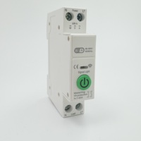 Disjoncteur intelligent WiFi Tuya CNXE 1P 63A avec compteur d'énergie à noyau en cuivre, temporisation, 6kA 220V, rail DIN, interrupteur pour maison connectée