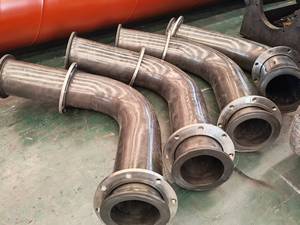 耐摩耗性高圧超高分子量ポリエチレンUHMWPEパイプ砂浚渫丸管 - Product Image 6