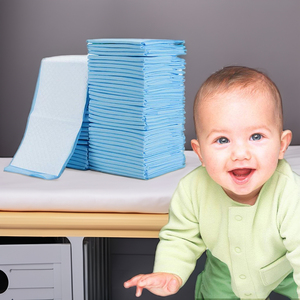 新しい使い捨て防水ベッドシート新生児ケアメイド綿毛パルプトイレティッシュ素材赤ちゃんおむつ交換パッドアンダーパッド - Product Image 2