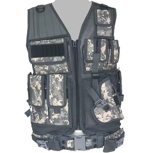 Gilet MOLLE de gros, gilet de chasse réglable, style gilet de tir, équipement d'extérieur - Product Image 5