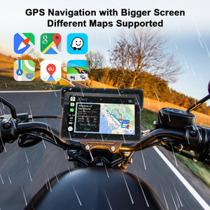 Màn hình cảm ứng thông minh không dây 7 inch, hỗ trợ CarPlay và Android Auto, tích hợp dẫn đường, phát <span class=keywords><strong>video</strong></span>, chống nước IP67 - Product Image 3