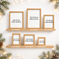 Cadre photo lumineux de nuit avec plaque en verre vierge pour sublimation, support inclus, transfert thermique, artisanat DIY, décoration personnalisée pour la maison, cadeau