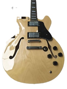 Guitare électrique semi-acoustique en vente flash, corps en acajou, double humbucker, quincaillerie chromée, PIÈCES - Product Image 1