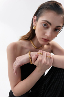 Milskye Style Wunderschöner Modeschmuck 14k Vergoldete 925 Silber Lyra-Ringe für Damen