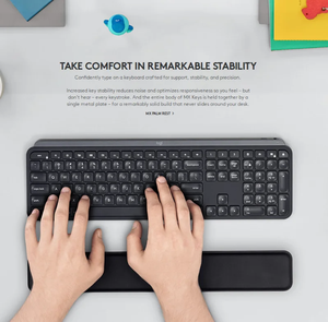 Clavier sans fil USB Bluetooth rechargeable personnalisé <span class=keywords><strong>Logitech</strong></span> <span class=keywords><strong>MX</strong></span> <span class=keywords><strong>Keys</strong></span> S 109 pour ordinateur portable, tablette et iPad avec interrupteur, idéal pour le bureau - Product Image 5