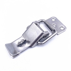 Chiusura a Scatto in Acciaio Inox Zincato, Chiusura a Molla per Lucchetto, Confezione in Cartone, Scatola di Sicurezza - Product Image 2