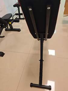 Banco de Ejercicios Multifuncional Plegable y Ajustable, Banco de Pesas para Gimnasio con Banda de Resistencia - Product Image 4