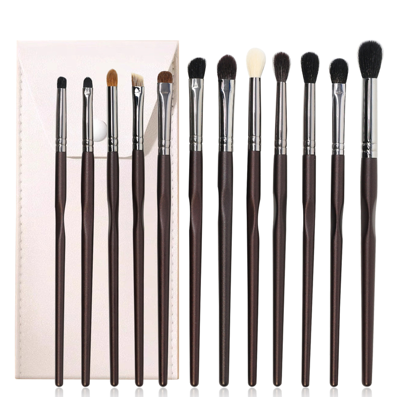 10pcs Black Triangle Powder Puff Dry