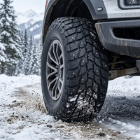 Pneu d'hiver radial HAIDA PCR pour voiture, neuf, LT265/60R18 LTR, sans chambre à air, SNOW PIONEER, certifié DOT/ECE, garantie de deux ans