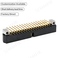 Connecteur industriel M80-540 série 2,0 mm à angle droit pour carte de circuit imprimé, haute fiabilité, à vis de serrage