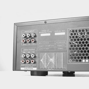 <span class=keywords><strong>Amplificador</strong></span> de Karaoke Doméstico de 2 Canales, 500W de Potencia Pico, Estéreo Digital, Carcasa Metálica, MORIN KA-2700A - Product Image 6