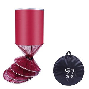 Byloo Filet de poisson Anguille Crevette Crevette Appâts vivants Pêche Piège pliable Cast Keep Net Crabe Écrevisse Homard Catcher Pot Piège - Product Image 3