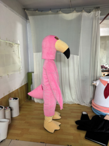<span class=keywords><strong>Costume</strong></span> <span class=keywords><strong>de</strong></span> mascotte <span class=keywords><strong>flamant</strong></span> <span class=keywords><strong>rose</strong></span> personnalisé Funtoys CE - Product Image 5