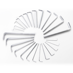 Kit d'outils pour la réparation de vélos, 17/27 pièces, jeu de clés hexagonales, métriques, SAE, poignée d'entraînement <span class=keywords><strong>allen</strong></span> - Product Image 4