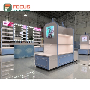 Modern Shop Interior Eco Material Commercial Furniture End To End Solution Makeup Store Interior Design - Product Image 2