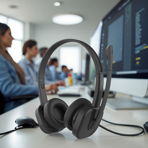 Wholesale J&amp;Y Over-ear Wired <strong>Headset</strong> 3.5mm Microphone Inline Control JL Chipset 40mm Mylar Earphones 1.5m Cord Music <strong>Computer</strong> - Product Image 2