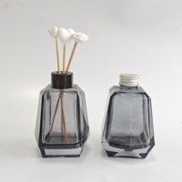 Pot en verre haut de gamme diffuseur de roseau aromathérapie huile de parfum sans feu diffuseurs de roseau de luxe pour assainisseur d'air intérieur