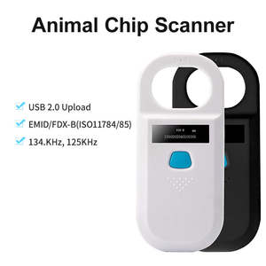 Lecteur de micro-puces RFID pour animaux de compagnie 125/134,2 KHz FDX-B ISO11784/85 avec distance de lecture de 5 à 15 cm, réseau USB pour l'identification des chiens <span class=keywords><strong>et</strong></span> des <span class=keywords><strong>chats</strong></span> - Product Image 3