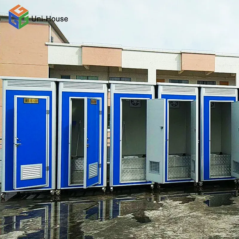 Cheap Price Eps Prefab Prefabricated Bio Container Showers Portable Shower Room House Luxury Restroom Mobile Toilets From China