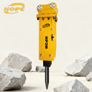 مطرقة هيدروليكية لتكسير الصخور من مصنع HOPE، مطرقة تكسير للجرارات والحفارات - Product Image 6
