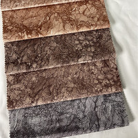 Tissu doux de sofa de tapisserie d'ameublement de couverture de tissu de velours Offre Spéciale pour des vêtements de meubles de sofas