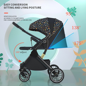 Hot Sale Compact Baby <strong>Stroller</strong> <strong>Lightweight</strong> Easy Folding Baby Pushchair Adjustable Backrest Pram Portable <strong>Buggy</strong> - Product Image 3