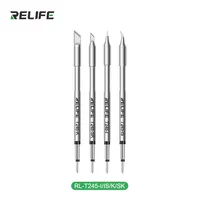 Punta de Soldadura RELIFE Fine C210 T245, Punta de Soldadura C210 C115 para Estación de Soldadura Profesional GVM T210 GVM T115