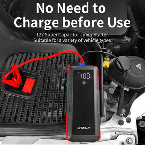 -Arrancador de batería de coche portátil de baja temperatura de-40 ° Ultra-condensador 100.000 ciclos de vida 1000A luz LED de corriente máxima para motocicletas - Product Image 6