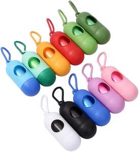 Porte-sacs à déjections canines en forme de balle, écologique et personnalisé, avec sacs en plastique EPI+PE 100 % biodégradables et compostables pour les déchets de chien - Product Image 2