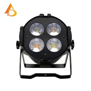 Éclairage d'événements 2023 en aluminium, 4 pièces, 50W, 2-en-1, projecteur LED COB, lumière blanc chaud et froid - Product Image 2