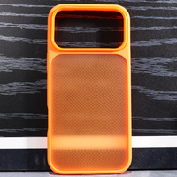 Nouvelle Coque de Téléphone Translucide Givrée à Texture Nid d'Abeille pour iPhone 17 18 Pro Max, Antichoc et Anti-Traces de Doigts
