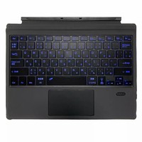Nouveau clavier sans fil magnétique USB multi-langues portable pour Surface Pro 3 4 5 6 7 7+ HL189