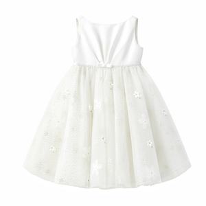 Enfants sans manches couleur unie été fleur princesse vêtements 2 ans petites filles <span class=keywords><strong>robe</strong></span> de mariée Tween fille robes de <span class=keywords><strong>demoiselle</strong></span> <span class=keywords><strong>d</strong></span>'<span class=keywords><strong>honneur</strong></span> - Product Image 1