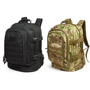 Mochila Táctica de Camuflaje Negra, Impermeable, para Deportes al Aire Libre, Supervivencia, con Marco Externo y Cremallera, Personalizable, Gran Venta - Product Image 5