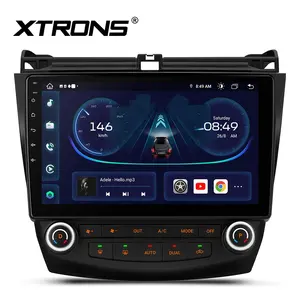 XTRONS 10,1 "Android Car Stereo para Honda Accord 2003-2007 Android 13 8 Core Carplay Screen Android Auto Radio Car DVD Player