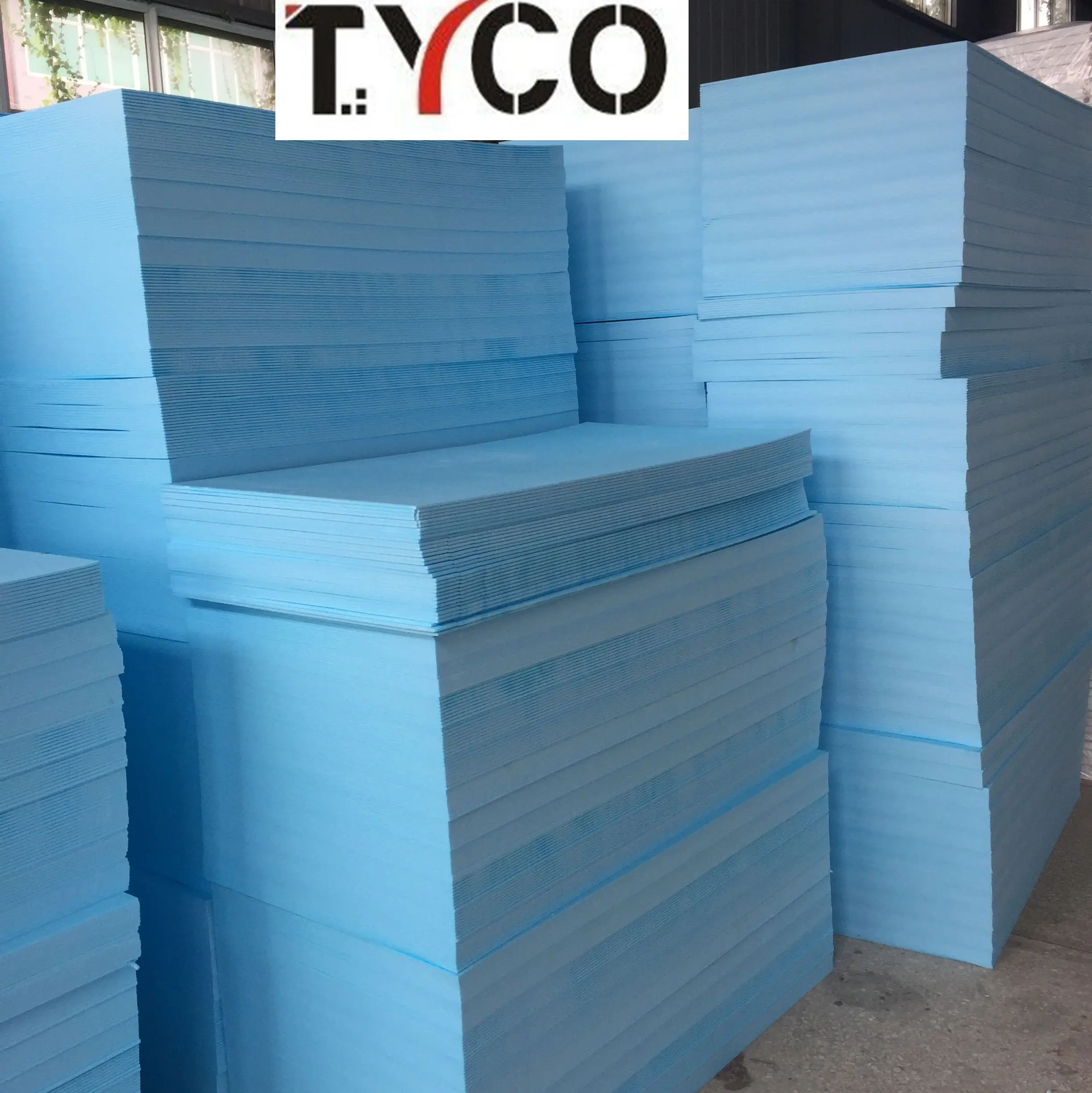 100mm 10cm Thickness XPS Extruded Polystyrene Foam Board/Blocks with High Quality