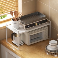 Étagère de cuisine autoportante en fer, extensible, rétractable et mobile, avec compartiments superposés, pour rangement polyvalent des assaisonnements