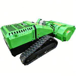<span class=keywords><strong>Robot</strong></span> tondeuse portable télécommandé à chenilles, autopropulsé, à essence, de type broyeur, pour l'élimination des mauvaises herbes et du gazon - Product Image 6