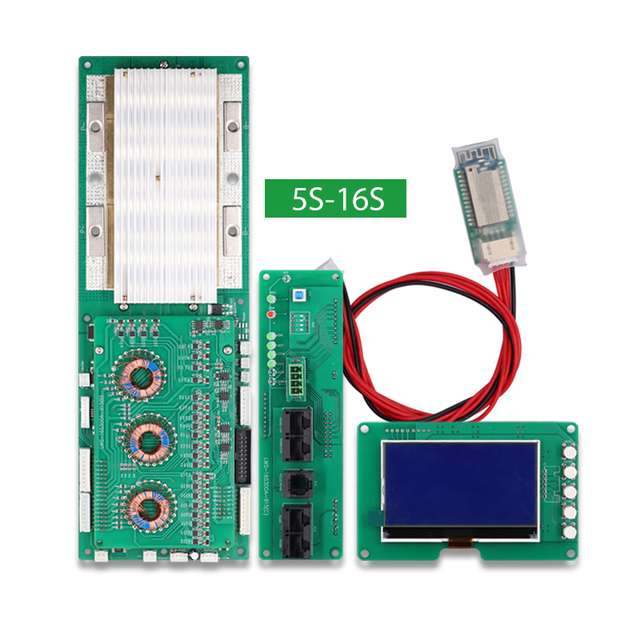 Smart PCB BMS 16s 300A Energy Storage Home BMS for 36V Li-ion LiFePO4 Battery Pack