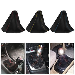 Factory Direct Universal Suede Shift Lever Dust Cover for Manual Transmission Car <b>Wheel</b> Modification Shield - Product Image 2