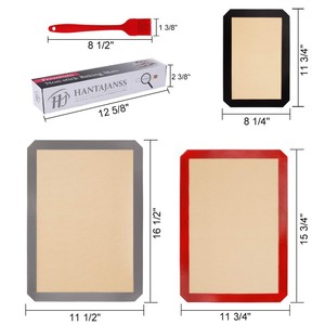 <span class=keywords><strong>Meilleur</strong></span> Vente Silicone Tapis De Cuisson Ensemble de 3 Four Mat Non Stick Silicone Tapis De Cuisson Pâtisserie 400*300MM - Product Image 3