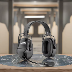 Qualcomm Chipset Écouteur d'interphone d'aviation tactique monté sur la tête 85dB Protection auditive complète pour site minier - Product Image 5