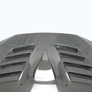 Capó de Fibra de Carbono Estilo VRS V2 con Ventilación para Mitsubishi Lancer Evolution X EVO10 CZ4A 2008-2016 - Product Image 3