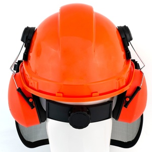 ABS قناع تنفيس ثقوب earmuf شبكة مجموعة دائم قبعة صلبة الهندسة مجموعة البناء مع قناع - Product Image 6