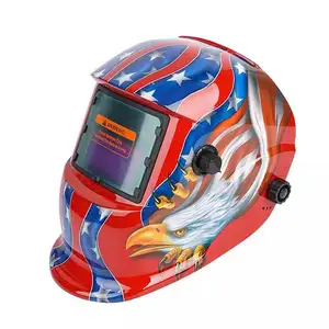 Máscara de soldador de arco e capacete para soldadura TIG, máscara de soldador com escurecimento automático, capacete de venda imperdível