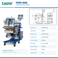 Machine à chanfreiner les plaques automatique autopropulsée TMM-80R pour le soudage et le fraisage des bords des plaques métalliques