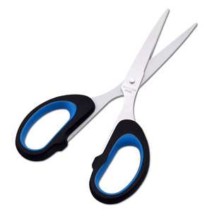 Factory Wholesale Stainless Steel <b>Paper</b> Scissors 4.5 Inch Straight Blade Office Household Use - Product Image 2